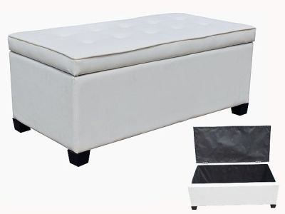 Új fehér láda 2 személyes ülőrésszel