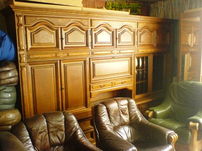 Tölgyfa szekrénysor