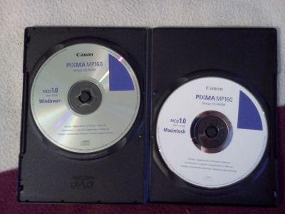 Canon PIXMA MP160 tintasugaras multifunkciós nyomtató + driver + usb kábel
