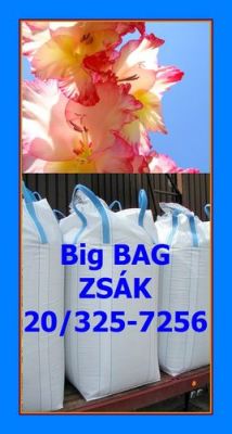 Használt és új big bag zsák, jumbó zsák eladó