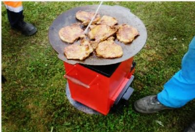 Kerti tűzhely és grillező