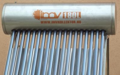 IMV Nyomásos Napkollektor rendszer eladó ingyen meleg víz