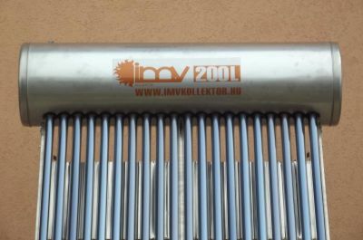 IMV Nyomásos Napkollektor rendszer eladó ingyen meleg víz