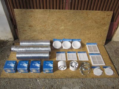 Szellőztető rendszer, rekuperátor, hőcserélő  