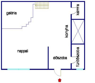 IX.ker. Corvinusnál eladó fiatalos garzon