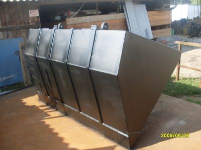 rakodókanál,gabonakanál gyártás