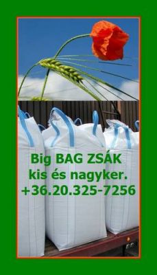 Használt és új big bag zsák, jumbó zsák eladó