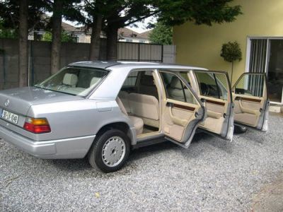 mercedes w124 230E 6 ajtos pullman limo