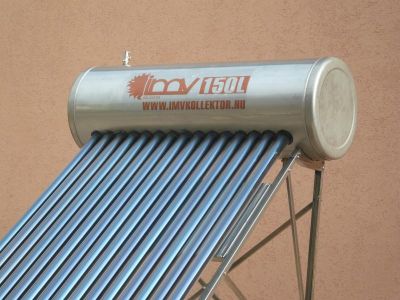 IMV Nyomásos Napkollektor rendszer eladó ingyen meleg víz