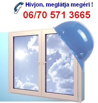 műanyag ablak, ajtó, redőny, bejárati ajtó akció -50%