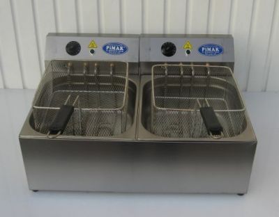 Olajsütő fritőz fritu 2x12 literes eladó