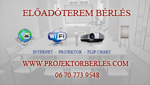 ELŐADÓTEREM BÉRLÉS