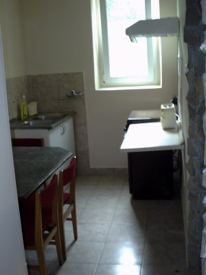 Szántódi Révnél kertes ikerházrész kiadó.