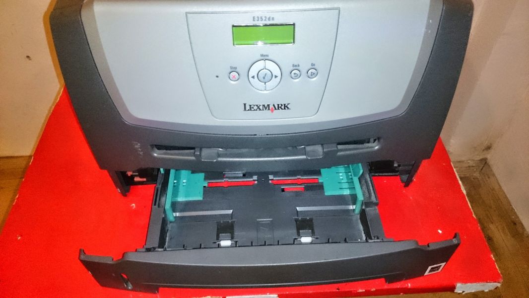 Lexmark E352dn használt lézernyomtató eladó